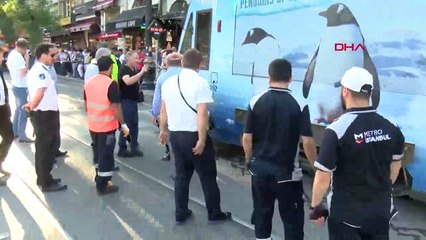 Sultanahmet'te Tramvay Kazası