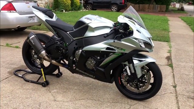2018 KAWASAKI ZX10r (Leo Vince Exhaust Sound)