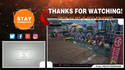 2018 AMA Supercross Rd#17 Las.Vegas Race Replay HD (Finale 1)