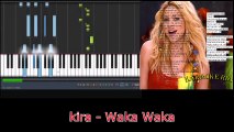 The Song That Became Viral In The Year 2010  Shakira - Waka Waka [Piano Tutorial]
