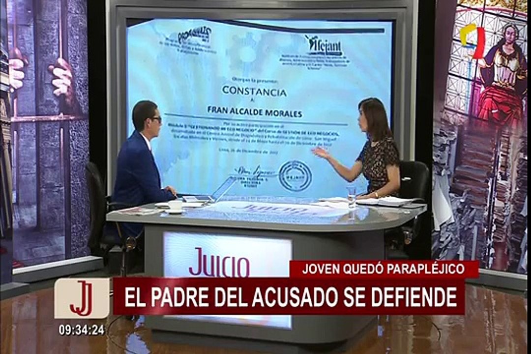 Padre de acusado defiende a su hijo internado en Maranguita