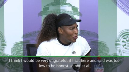 Serena 'pleasantly suprised' to be seeded