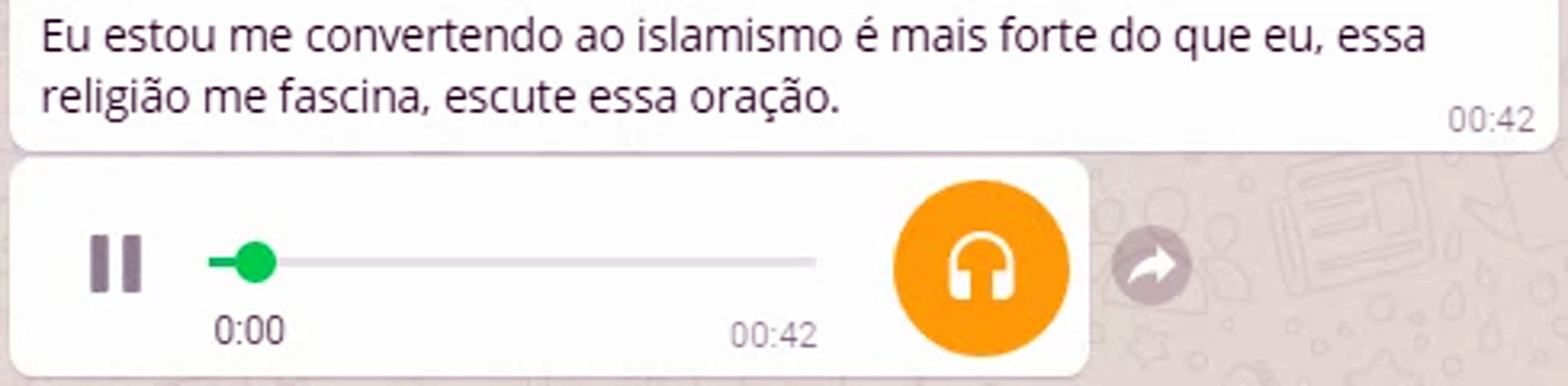 ME CONVERTENDO AO ISLAMISMO - Áudio Engraçado do WhatsApp