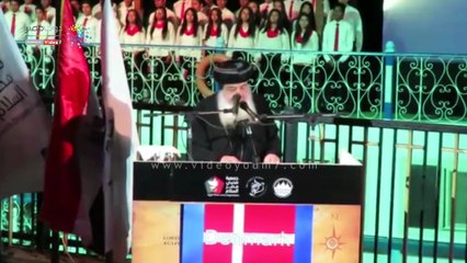 السلام الوطنى يفتتح احتفالية العائلة المقدسة بكنيسة المعادى