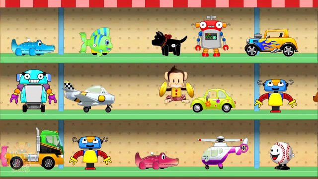 Learn Colors Numbers Letters Shapes with Monkey Preschool - Kids Fun Educational Cartoon Game