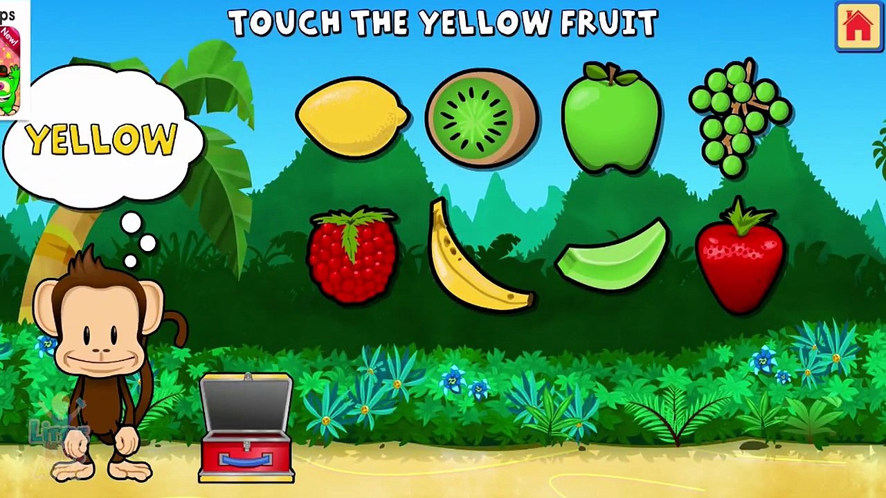 Kids Learn Colors Shapes Numbers with Monkey Preschool Lunchbox - Fun Educational Game for Toddlers