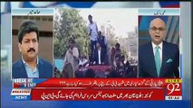 Hamid Mir Tells What Asif Zardari Said To Bilawal on Phone When People Throwing Stones on Him in Layari