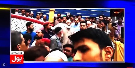 Non Leaugi umeedwar aur farooq sitar key voter say beazati zaban