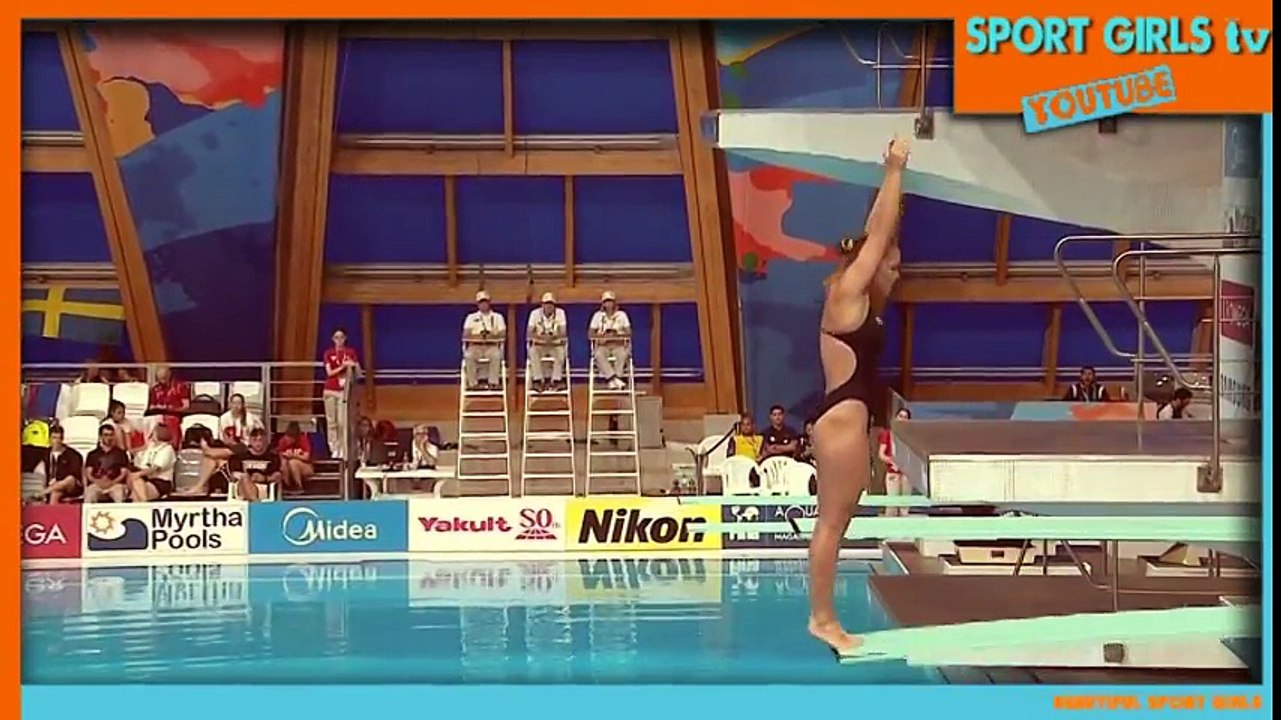 [HD] BEAUTIFUL Laura Ryan !   American diver  2015