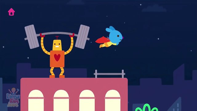 Play Sago Mini Fun Kids Cartoon Game - Sago Mini Superhero Bunny Man Fun Pet Rescue