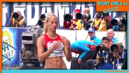 Beautiful  KRISTIN GIERISCH - NEW VIDEO  German triple jumper