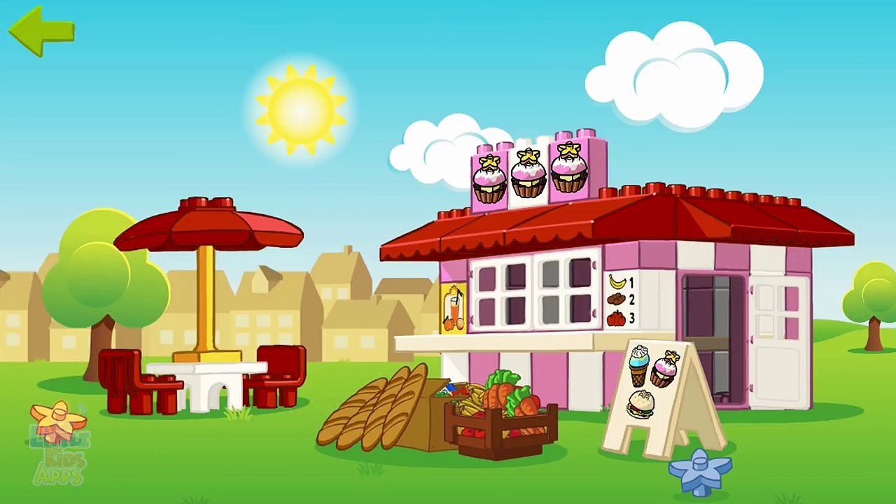 LEGO DUPLO Ice Cream and Food - Cute Lego Kitchen Game for Kids and Toddlers