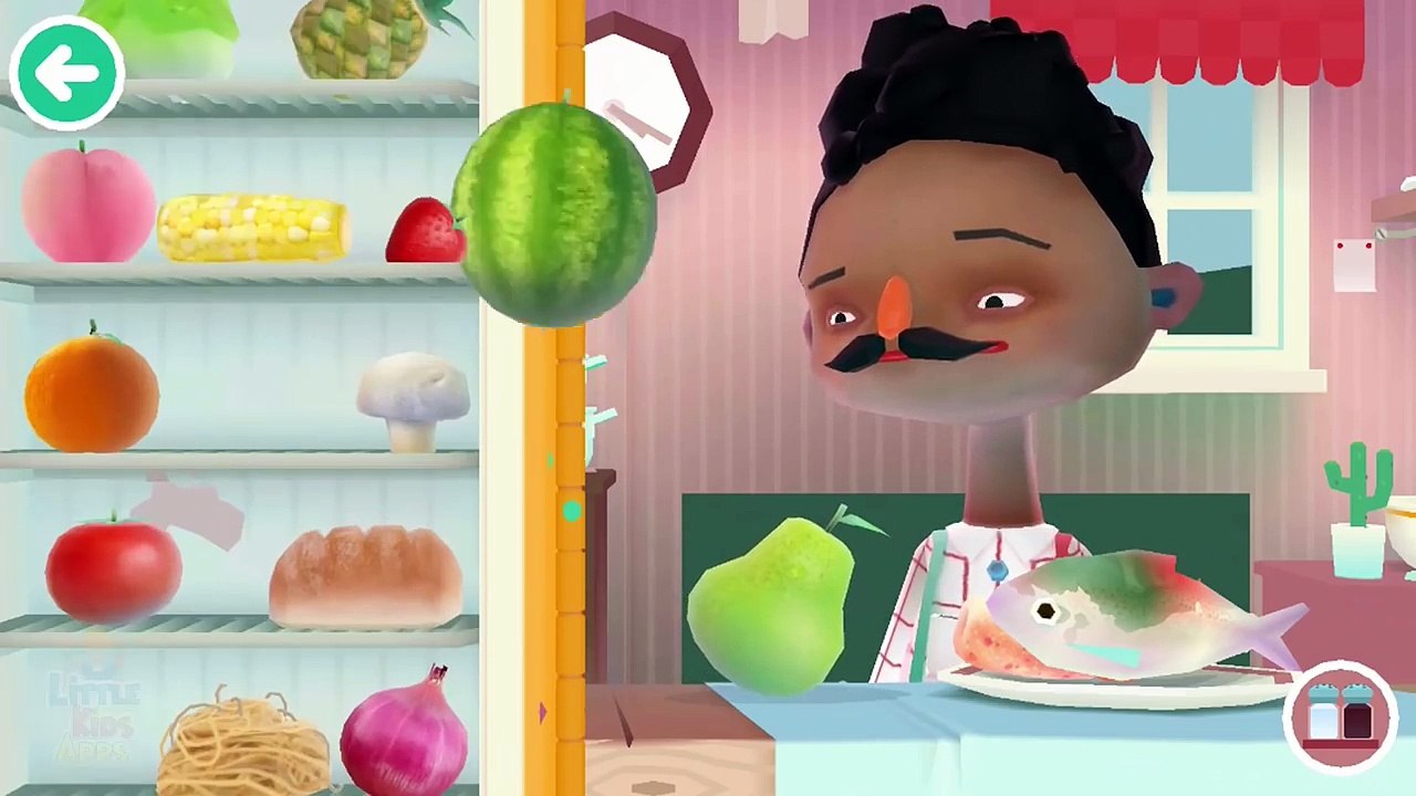 Learn Cooking with Toca Kitchen  Prepare Tasty Food Game for Kids