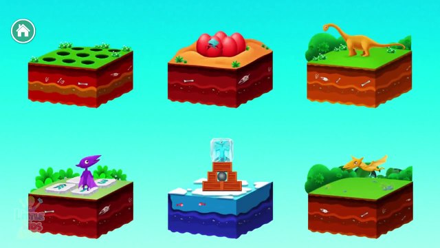 Kids Play and Learn with Dinosaurs Fun Educational Jurassic Games for Toddlers and Preschoolers