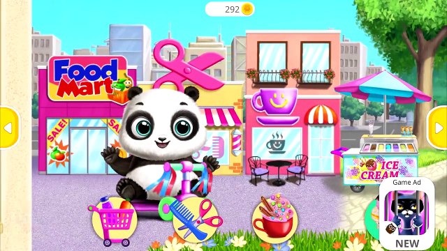 Panda Lu Baby Bear City Kids Game Play with Baby Panda and Learn to Make Ice Cream
