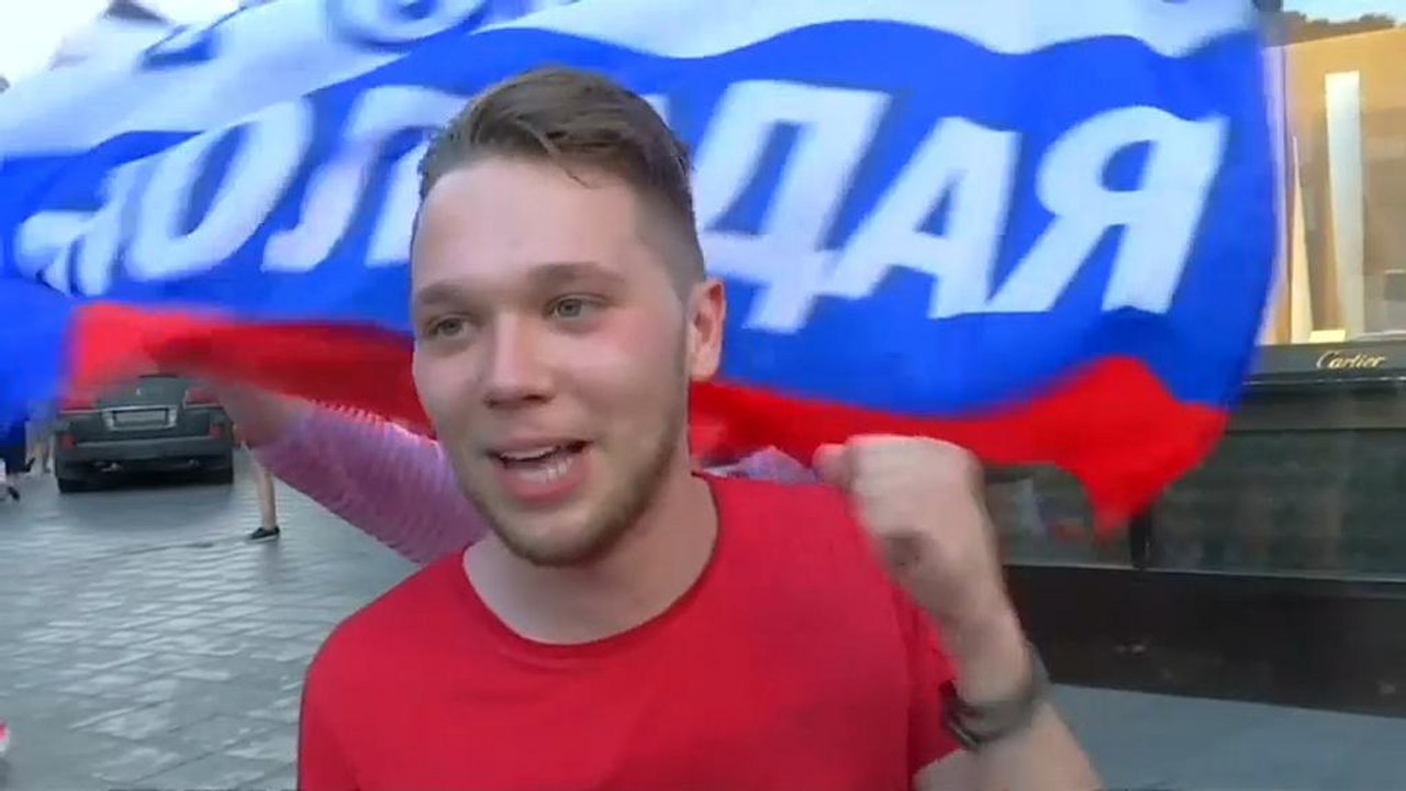 Russland: Weltmeisterlicher Jubel