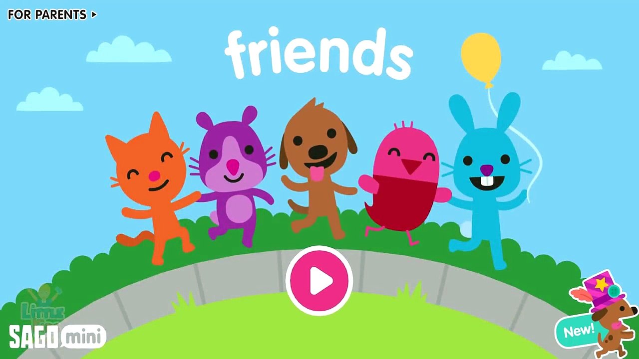Sago Mini Friends - Play Fun Pet Care Game For Kids By Sago Mini