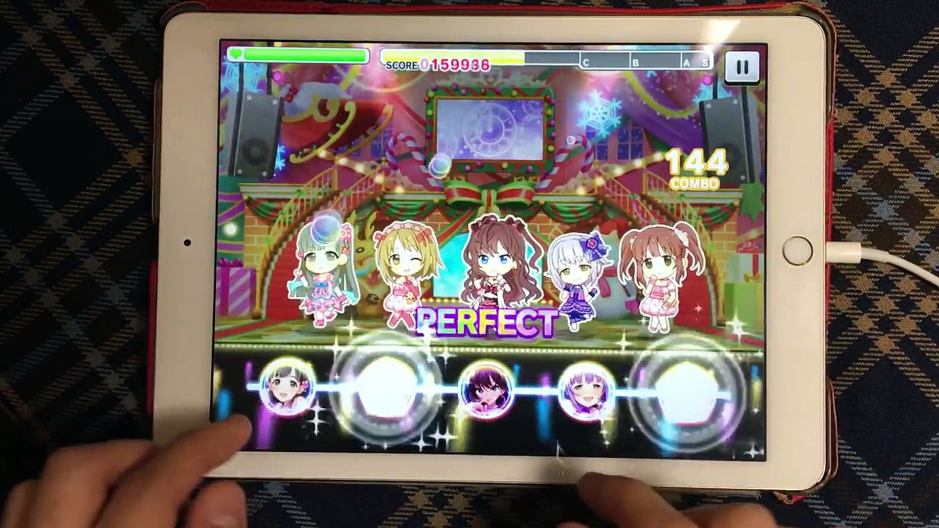 デレステ Snow Wings Master All Perfect 手元 Video Dailymotion