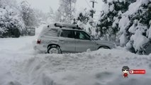 SUBARU Forester in Deep  Snow 4x4 off road