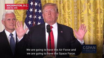 President Trump Directs Pentagon To Create A ‘Space Force’