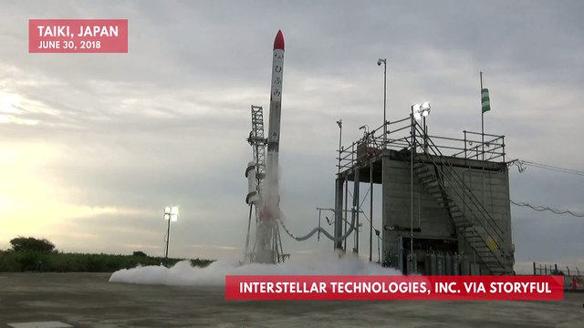 Japanese Rocket Crashes Moments After Lift-Off