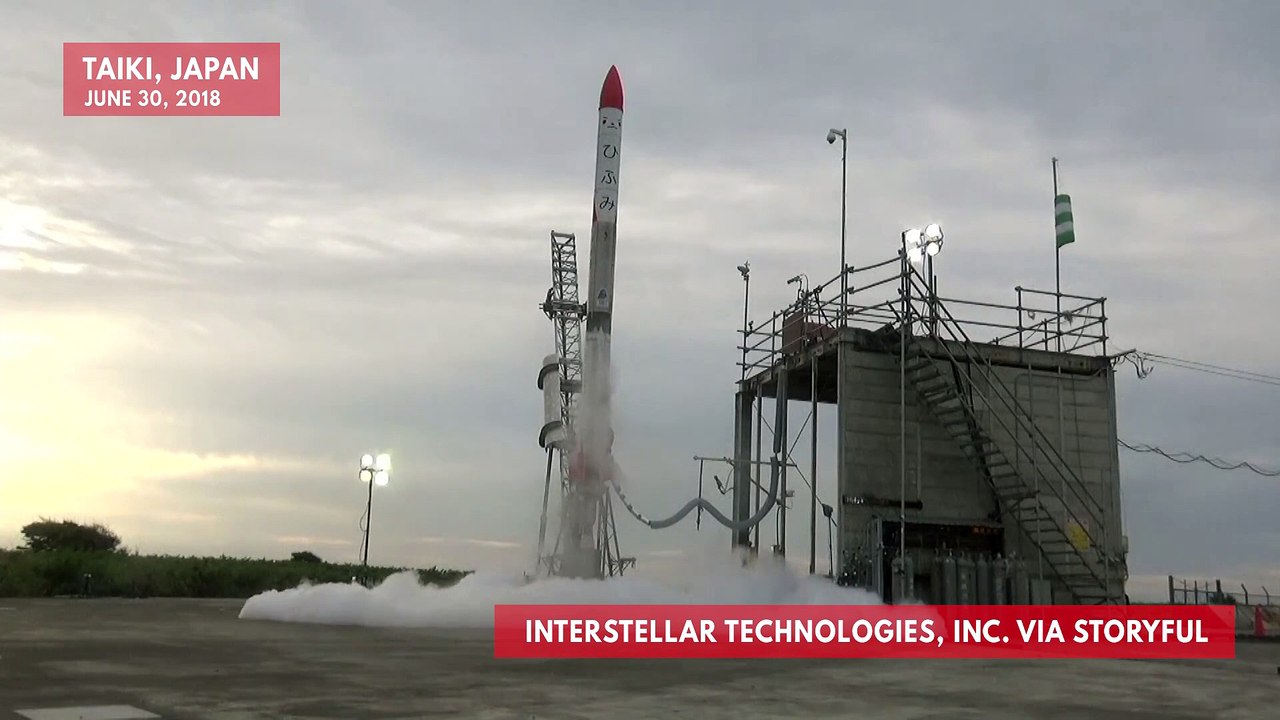 Japanese Rocket Crashes Moments After Lift-Off