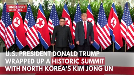 Trump-Kim Summit: Key Moments From Their Historic Meeting In Singapore