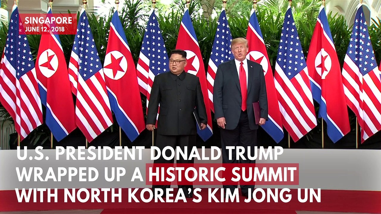 Trump-Kim Summit: Key Moments From Their Historic Meeting In Singapore
