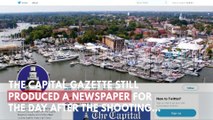 Tributes Paid To Capital Gazette Shooting Victims