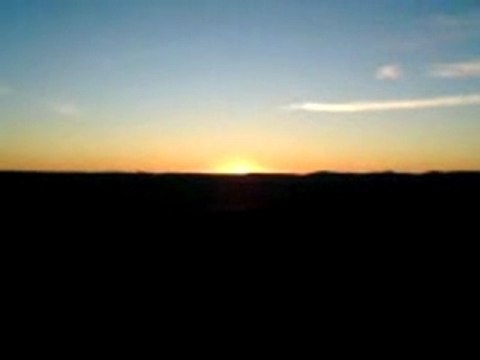 Couché de soleil à Merzouga -voyage d'étude MHT2