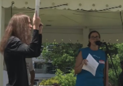 Huntsville Immigration Reform Protest Heckled, Disrupted by Man With Gun