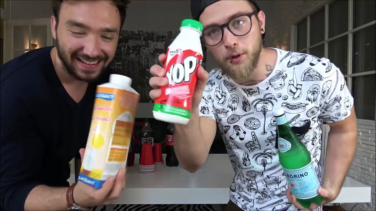 EXTREME BIERE PONG CHALLENGE VOMI avec mon NEVEU ! LAIT POURRI & MELANGE DEGUEULASSE DE BOISSONS !