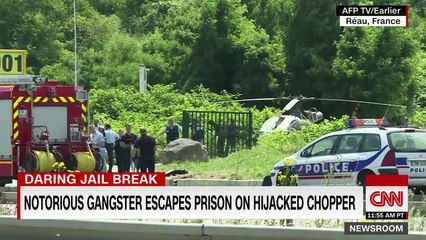 Gangster, Redoine Faid,  escapes French prison by helicopter