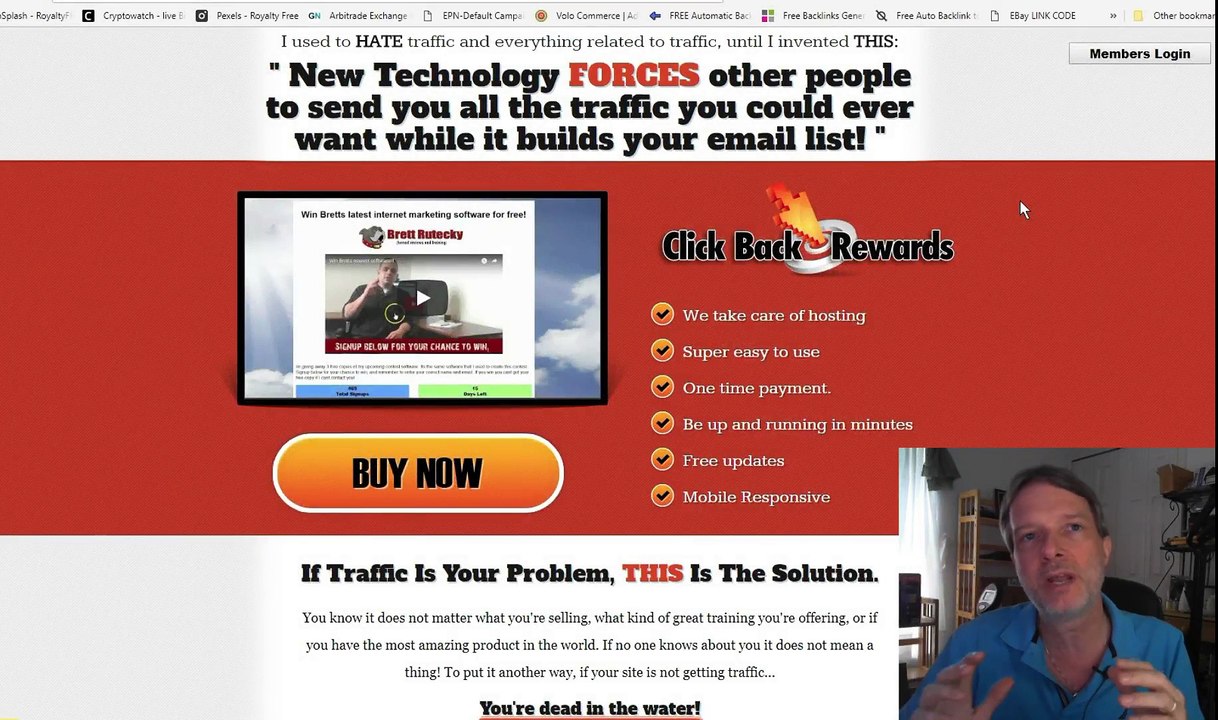 Click Back Rewards Review & Demo - Email List Building & Traffic - Extra Bonuses!