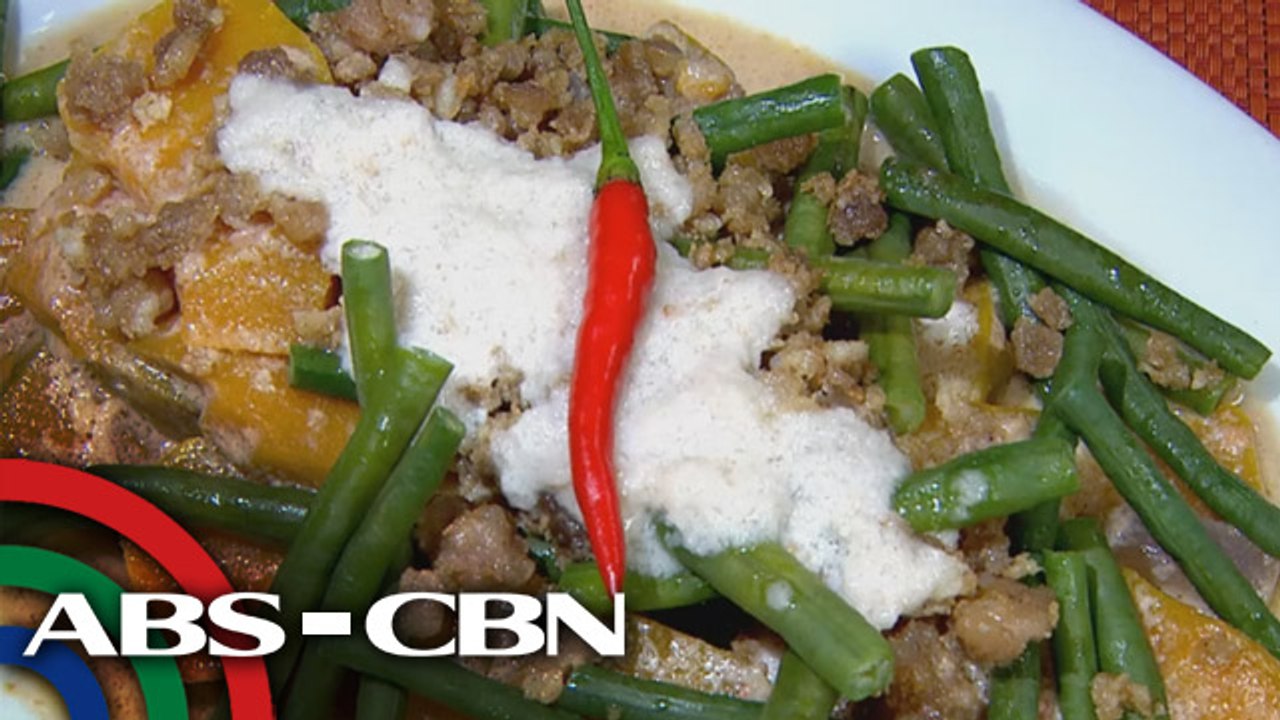 UKG: Ginataang Sitaw at Kalabasa recipe