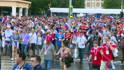 2018 Fifa Rusların çeyrek final coşkusu - MOSKOVA