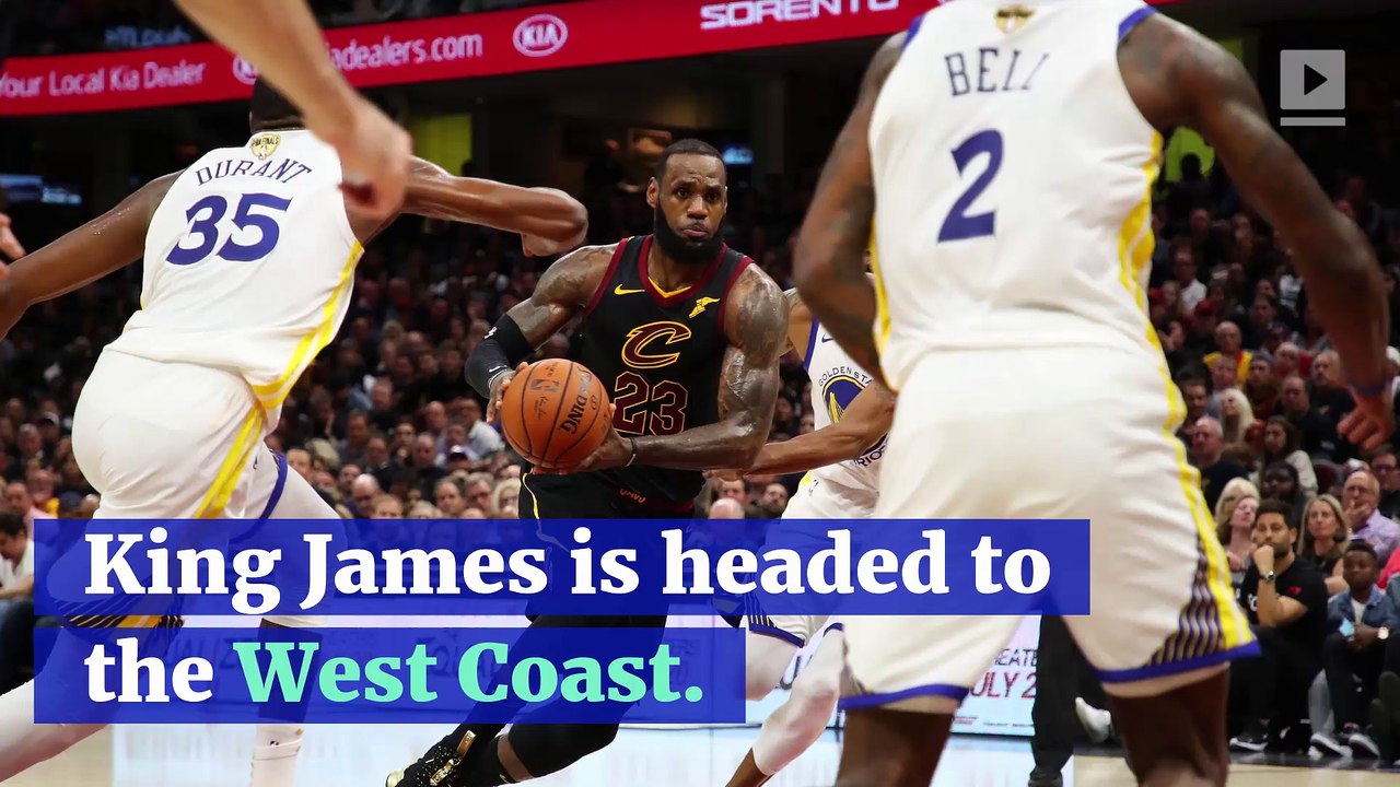 LeBron James Joining Los Angeles Lakers With $154 Million, Four-Year Deal