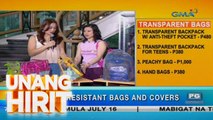 Unang Hirit: Water Resistant Bags and Covers