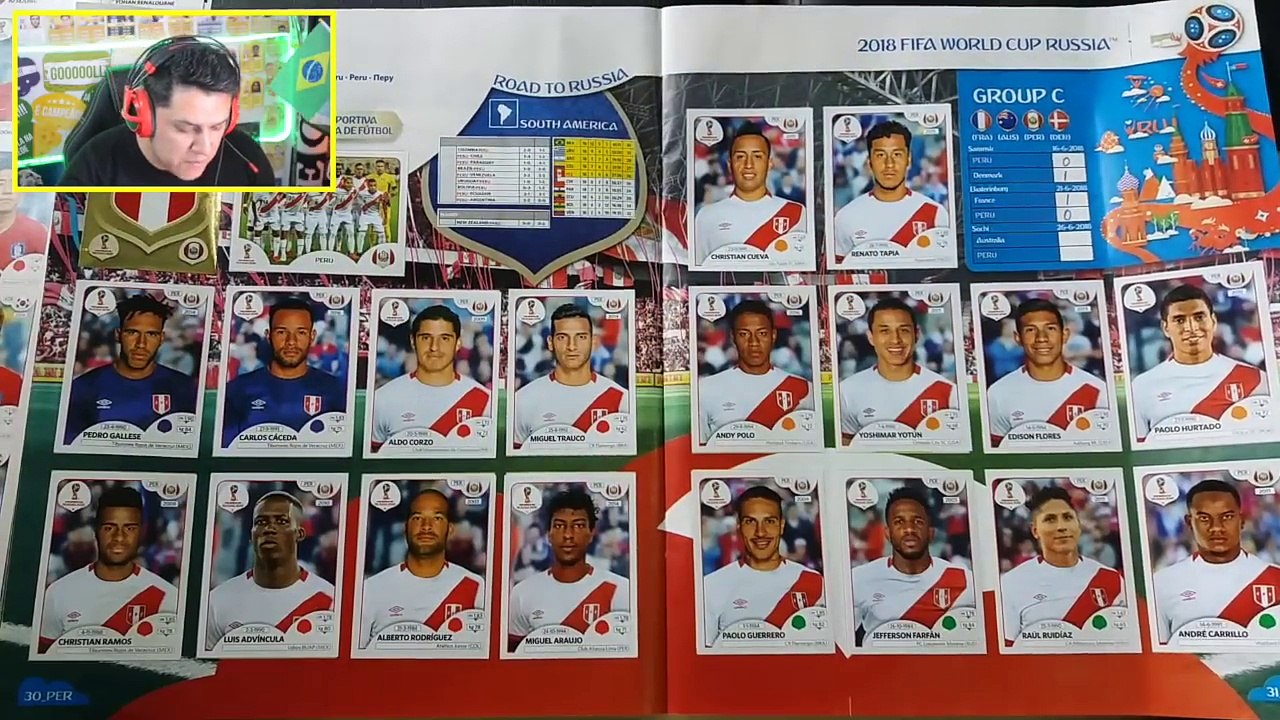 SAIU!! ATUALIZAÇÃO FIGURINHAS DA COPA!!! Álbum DE FIGURINHAS Da Copa Do Mundo 2018 