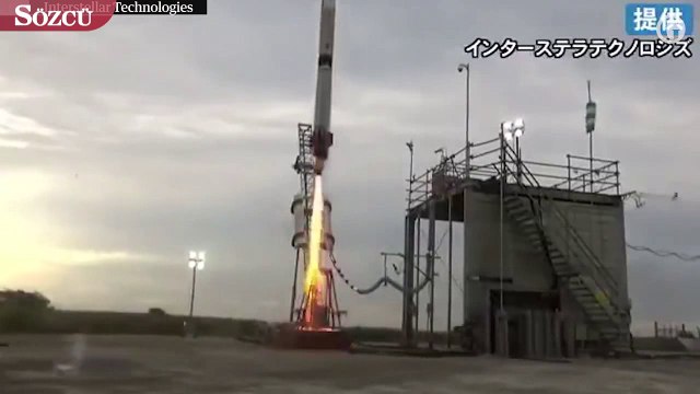 Japonya'da roket fırlatıldıktan 6 saniye sonra düştü