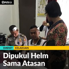 #1MENIT | Dipukul Helm Sama Atasan