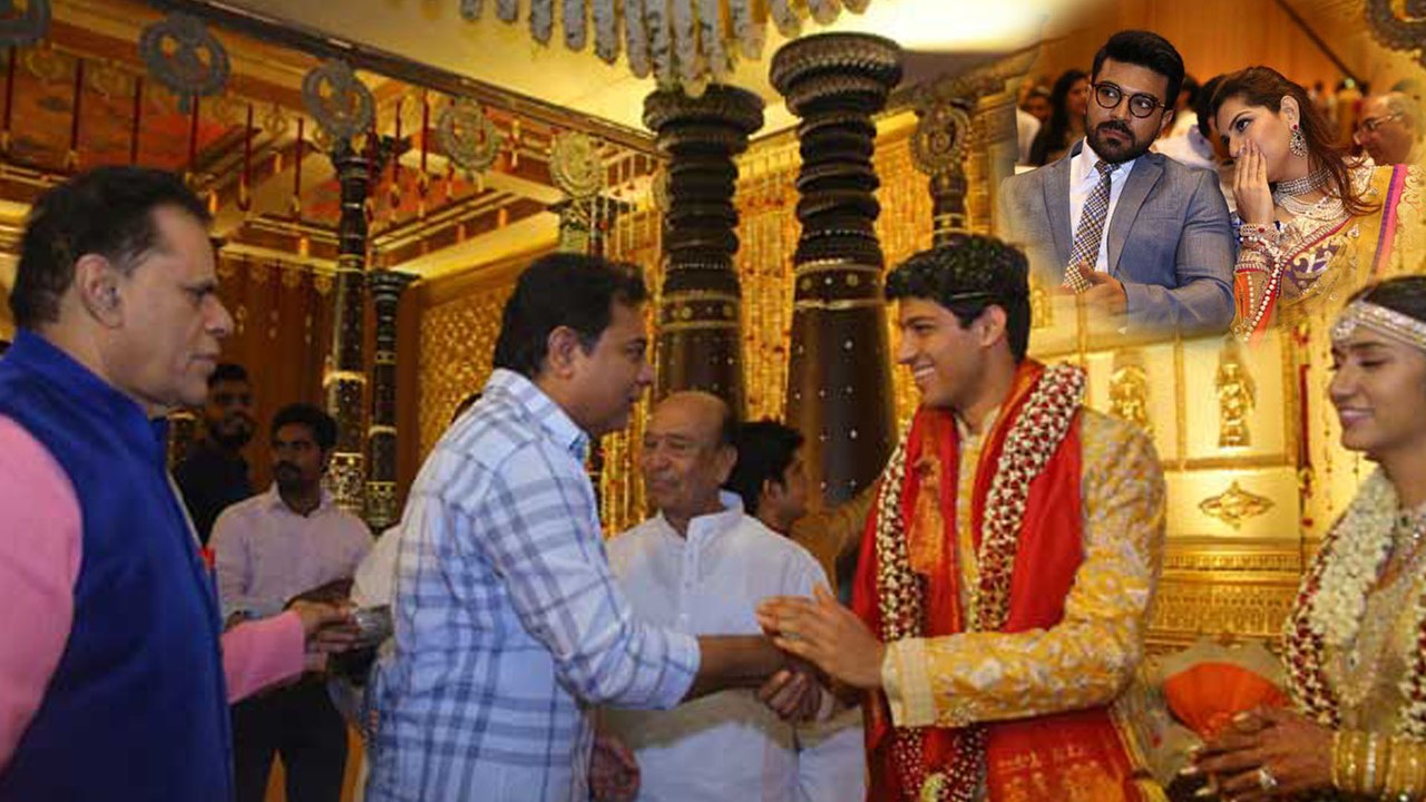 అంగరంగ వైభవంగా టిఎస్సార్ మనవడి పెళ్లి