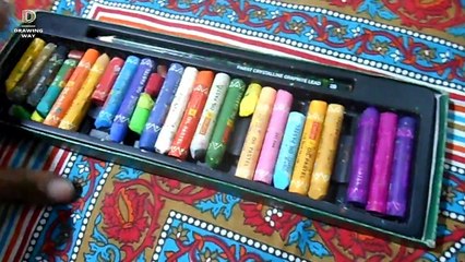 Oil pastels colours camel unboxing in hindi_bengali_english #26