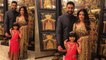 Aaradhya & Aishwarya Rai dazzel at Ambani's Party, Aish looks stunning in Golden-Saree | FilmiBeat