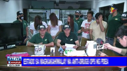 Lima, arestado sa magkakahiwalay na anti-drugs ops ng PDEA