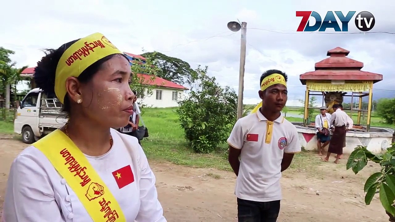 ေကာ့မူးမွာ လယ္သမားတစ္ရာေလာက္လမ္းေလွ်ာက္ဆႏၵျပ ဇူလိုင္-၁ ၊၂၀၁၈ ေျမယာေျမကိစၥေတြကို အစိုးရ ကေျဖရွင္းေပးဖို႕အတြက္ လယ္သမား တစ္ရာေလာက္ဟာ ေကာ့မူးၿမိဳ႕နယ္က ေန  လမ္းေ