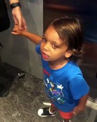 Los hijos de Marcelo celebran el gol de su "tío" Modric