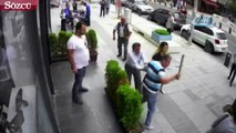 İstanbul’da damat dehşeti kamerada