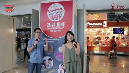黄韵闵 Aricia Ng + 谢铭洋 Bryan Chia 【City Hunter】 1st LIVE from Yummy Food Expo 2018