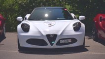 2018 Alfa Romeo 4C meets Giulia & Stelvio at the 4C Passion Meeting in Interlaken